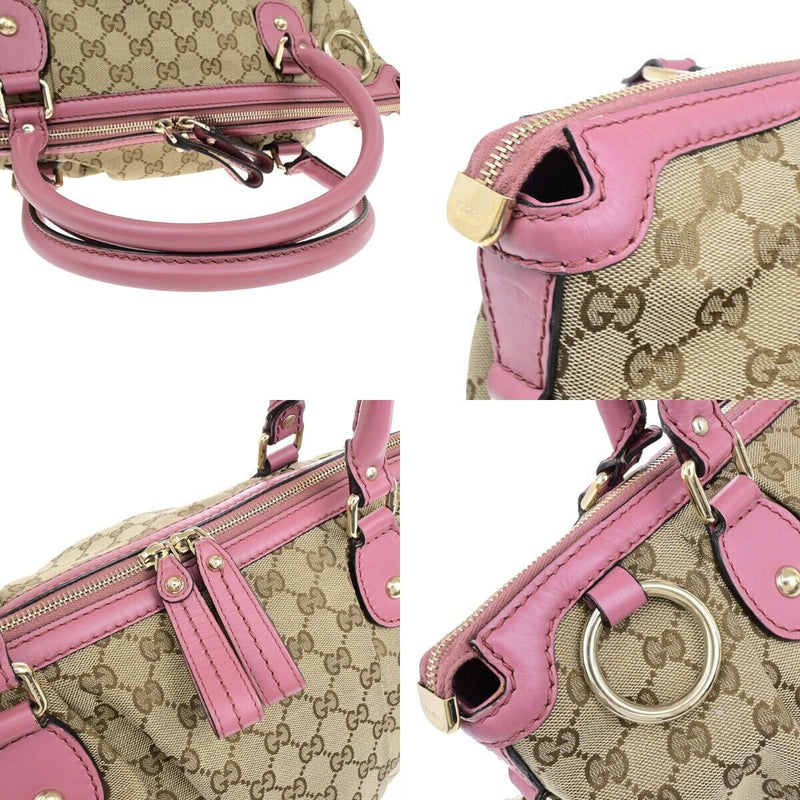 Gucci Logo Gg Pattern Shoulder Bag