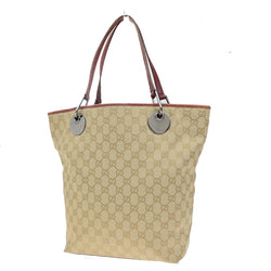 Gucci Logo Gg Pattern Shoulder Tote Bag