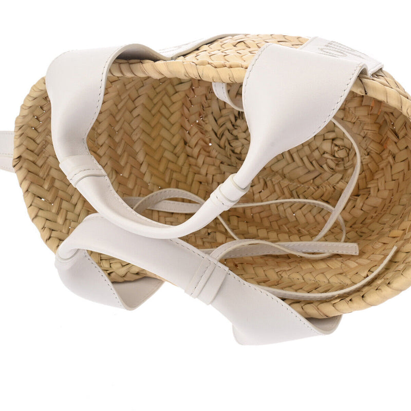 Chloe Sense Small Basket White Shoulder