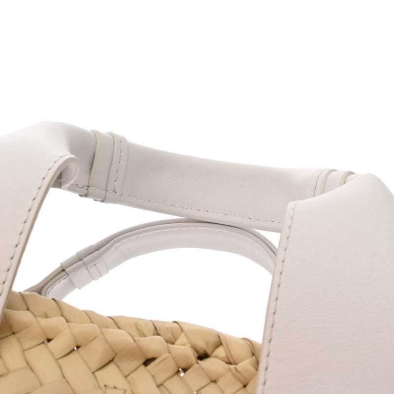 Chloe Sense Small Basket White Shoulder