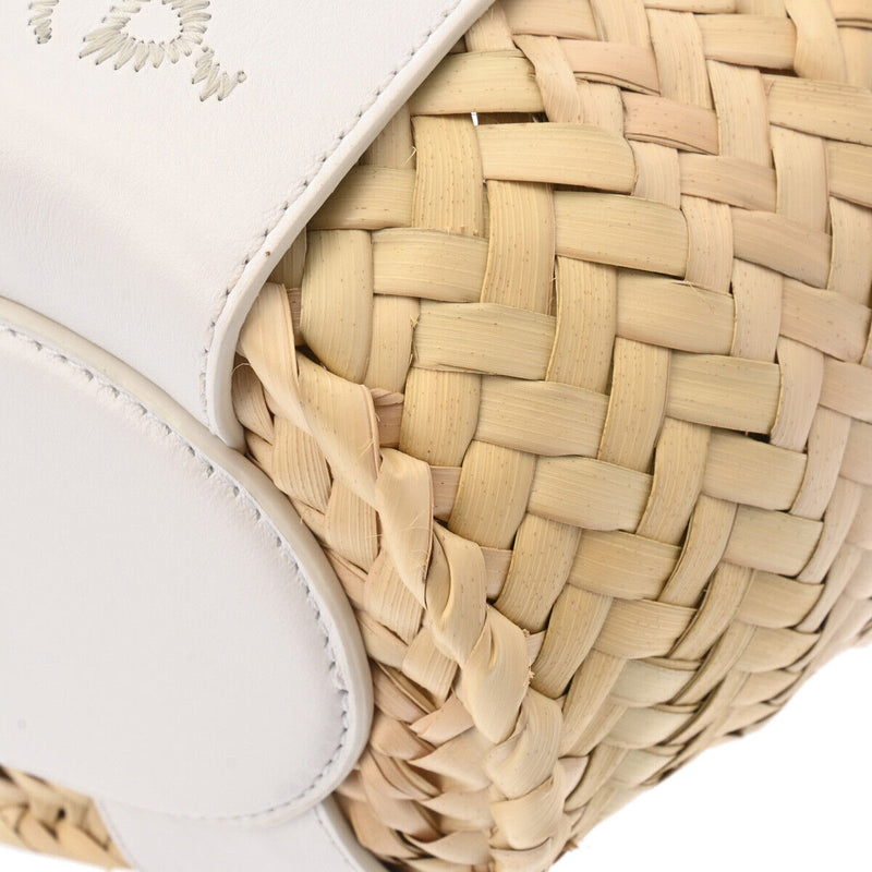 Chloe Sense Small Basket White Shoulder