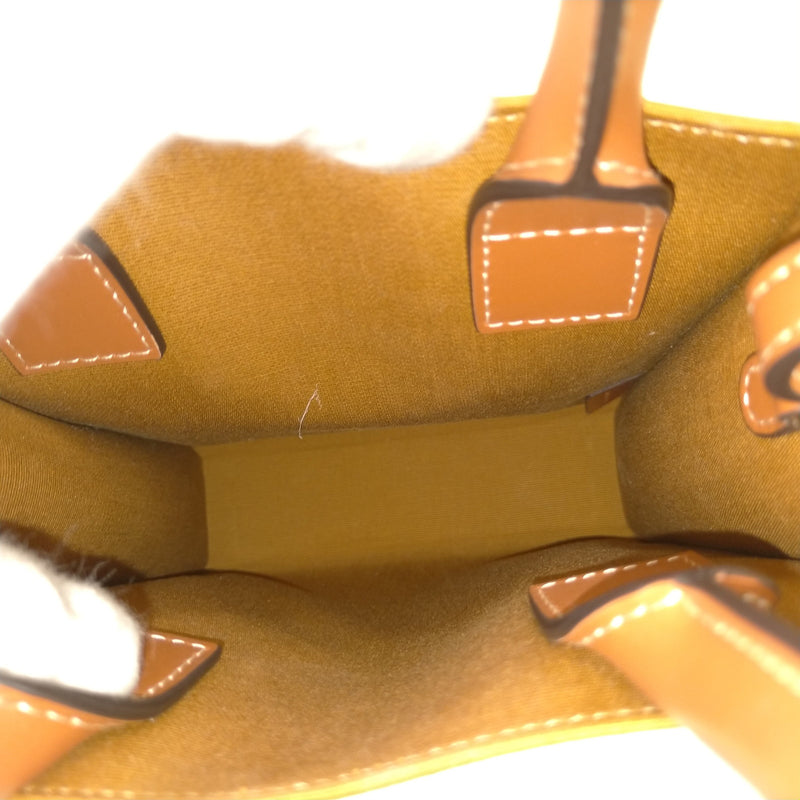 Celine Hand Bag Brown Pvc