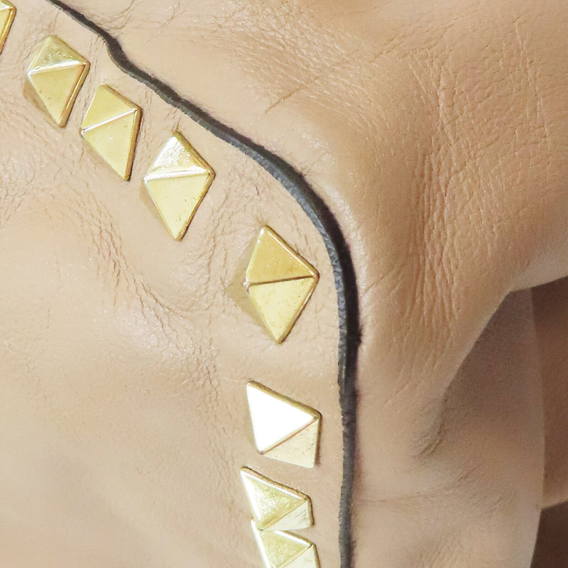 Valentino Studded Shoulder Tote Bag