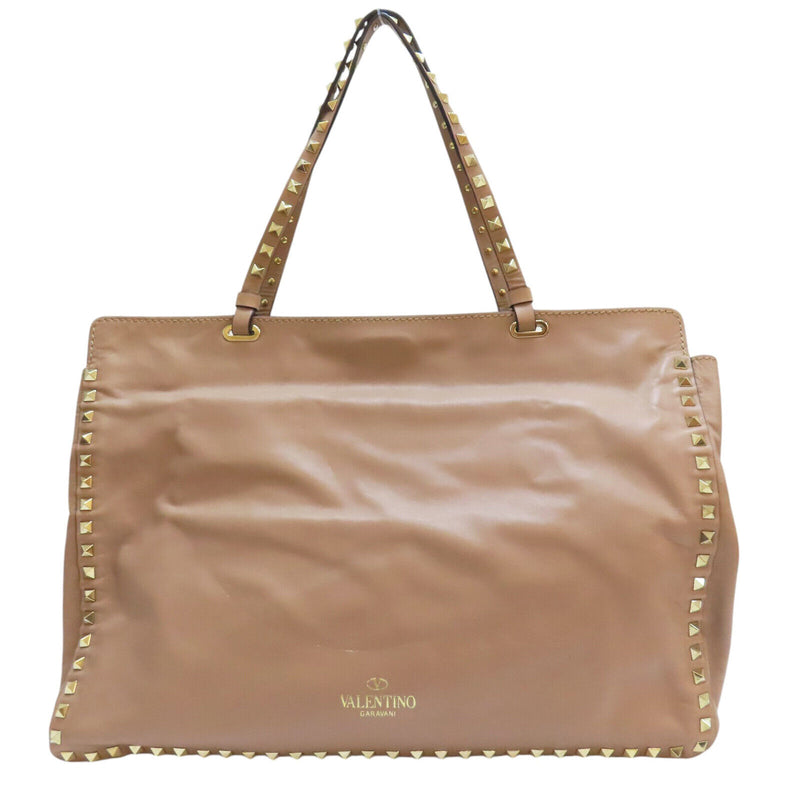 Valentino Studded Shoulder Tote Bag