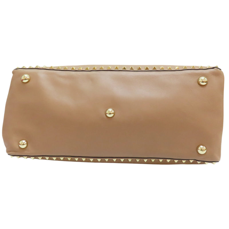 Valentino Studded Shoulder Tote Bag