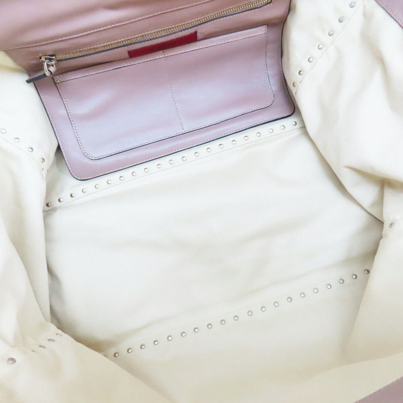 Valentino Studded Shoulder Tote Bag