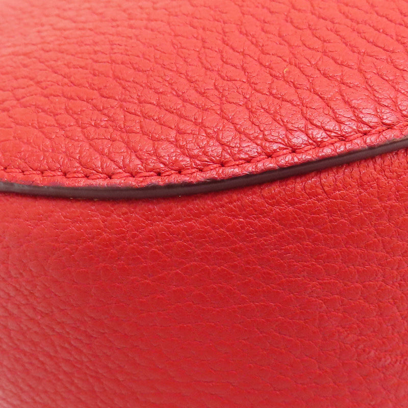Chloe Drew Shoulder Crossbody Bag Red
