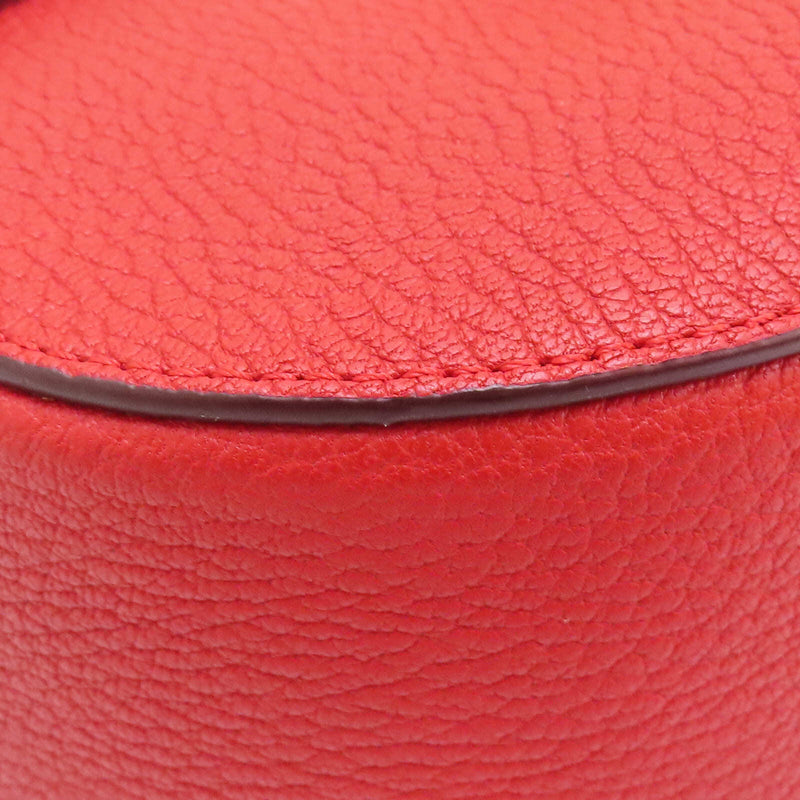 Chloe Drew Shoulder Crossbody Bag Red