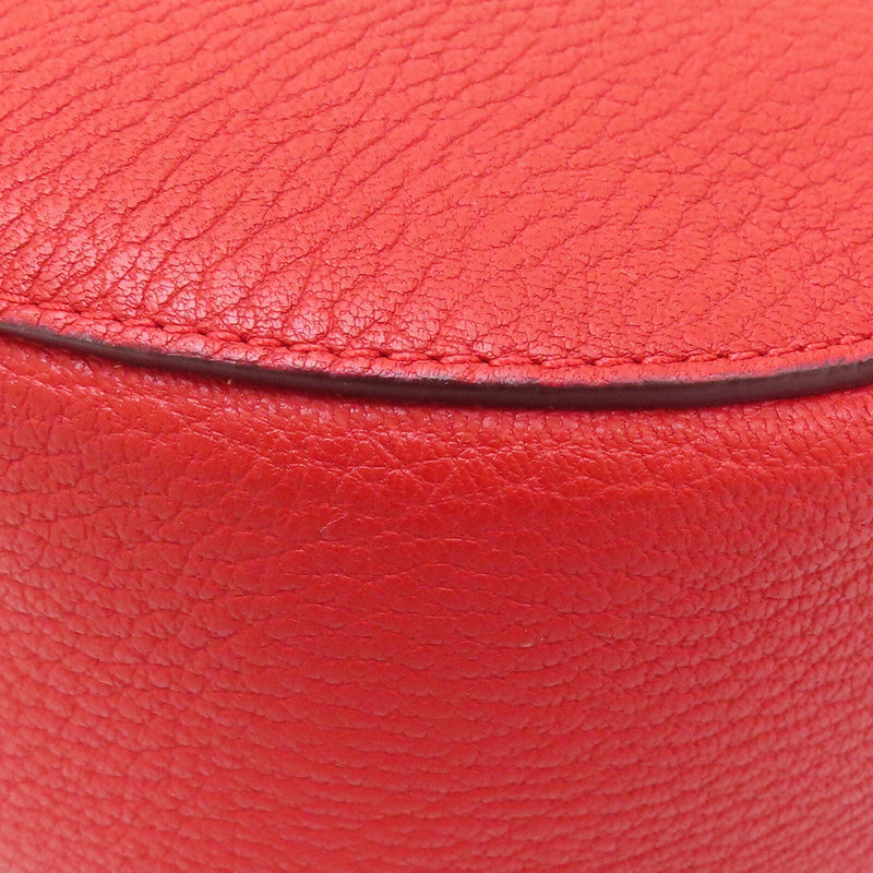 Chloe Drew Shoulder Crossbody Bag Red