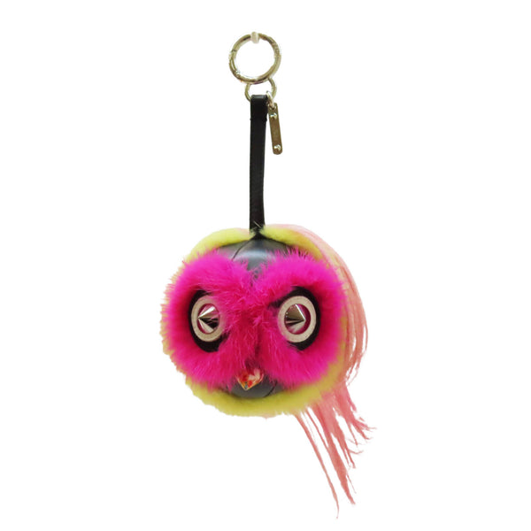 Fendi Jungle Monster Bag Bug Charm Fur
