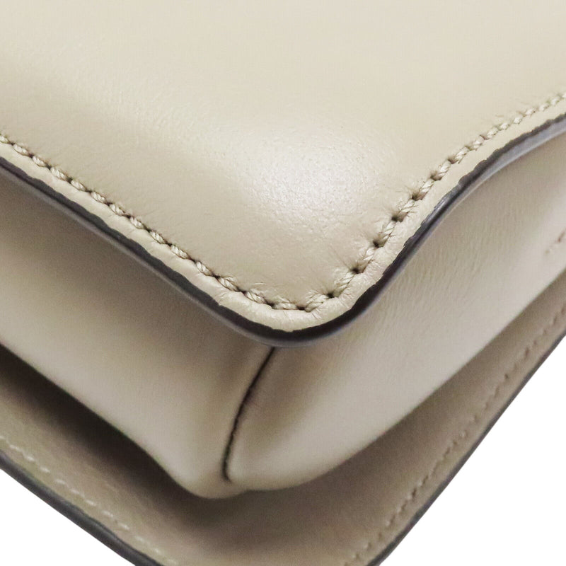Chloe Faye Shoulder Bag Suede Grey