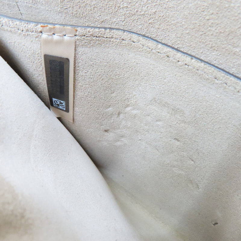 Chloe Faye Shoulder Bag Suede Grey