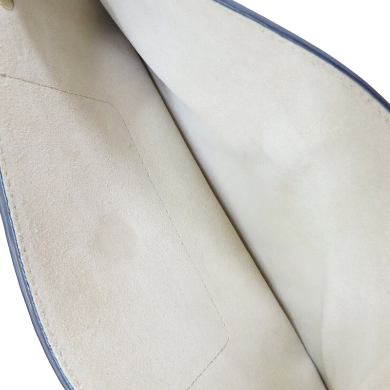 Chloe Faye Shoulder Bag Suede Grey
