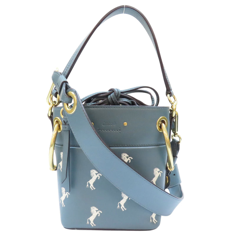 Chloe Roy Horse Shoulder Bucket Bag