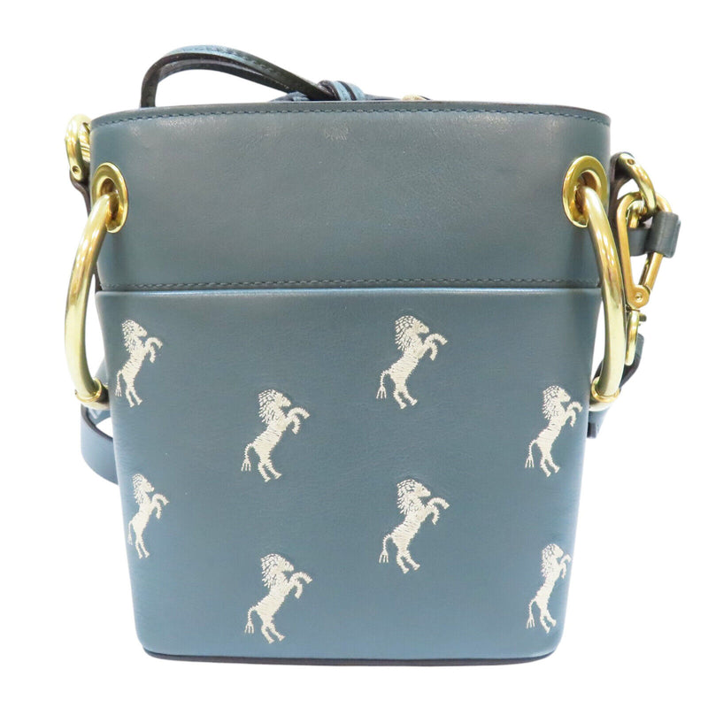 Chloe Roy Horse Shoulder Bucket Bag