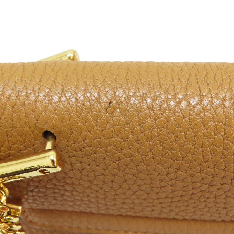 Chloe Drew Chain Shoulder Bag Calfskin