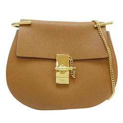 Chloe Drew Chain Shoulder Bag Calfskin