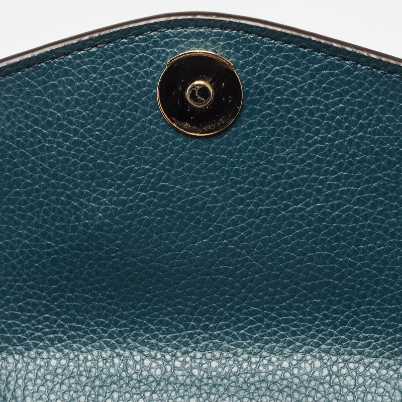 Dkny Teal Green Leather Elissa North