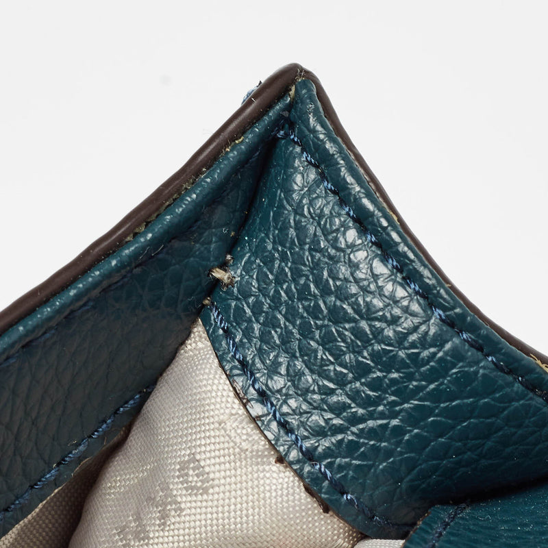 Dkny Teal Green Leather Elissa North