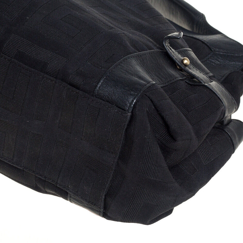 Givenchy Black Signature Canvas And