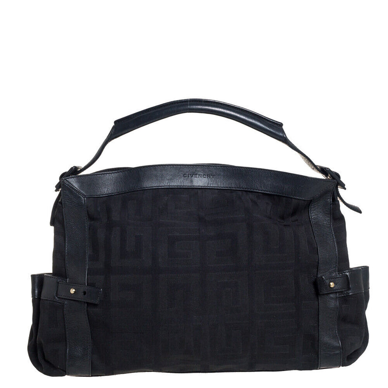 Givenchy Black Signature Canvas And