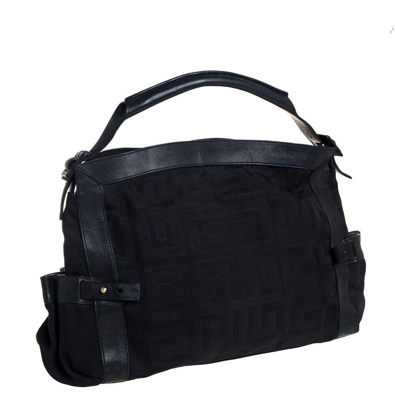 Givenchy Black Signature Canvas And