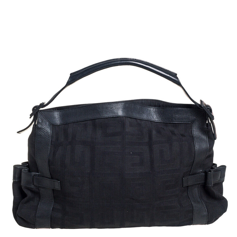 Givenchy Black Signature Canvas And
