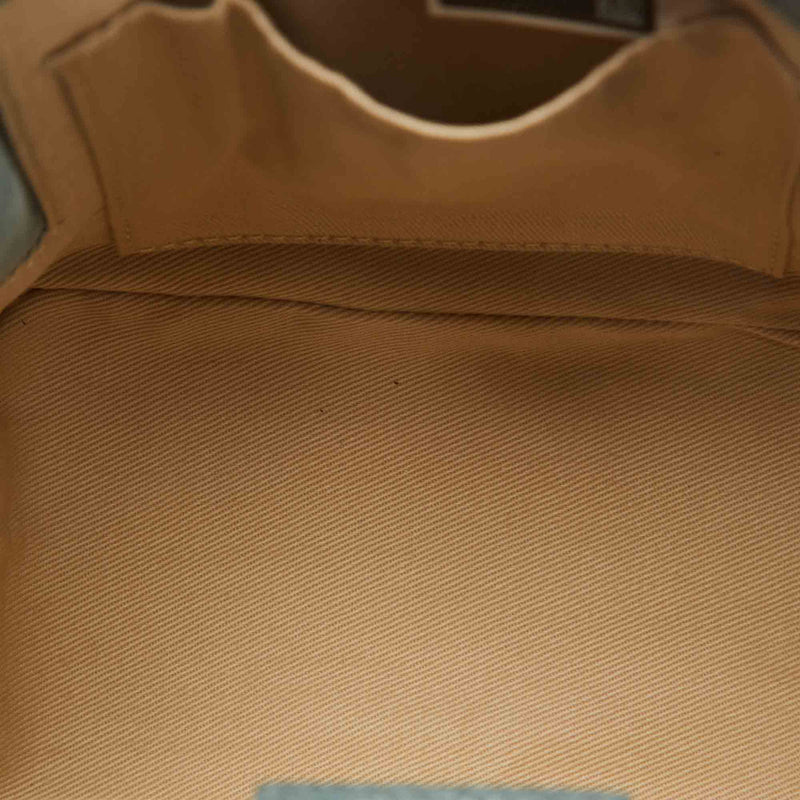 Chloe Light Blue Leather And Suede Mini