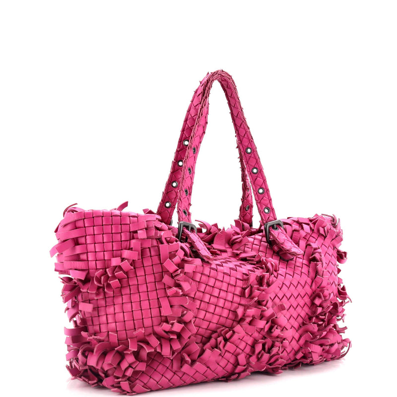 Bottega Veneta Lido Patchwork Tote