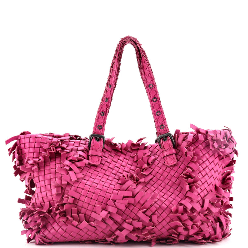 Bottega Veneta Lido Patchwork Tote