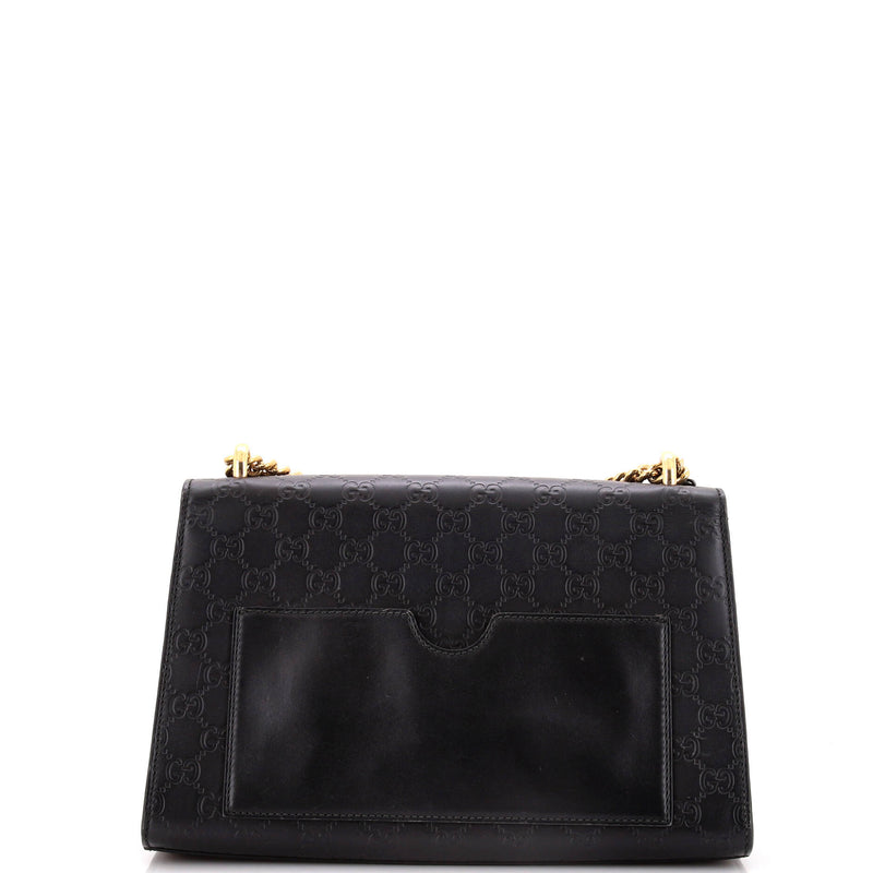 Padlock Shoulder Bag Guccissima Leather