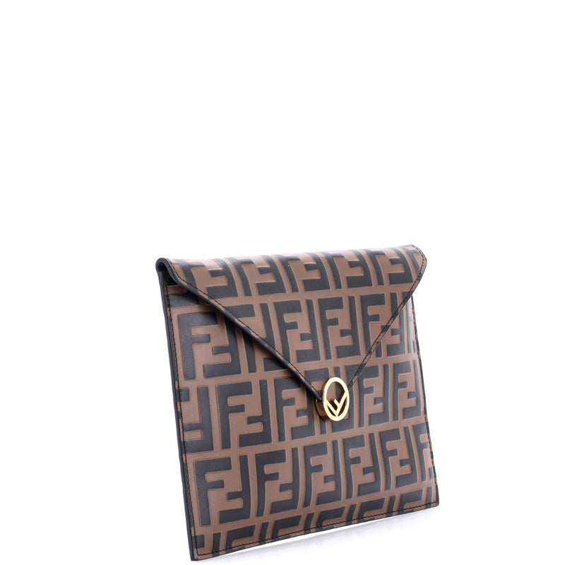 F Is Fendi Envelope Flat Pouch Zucca