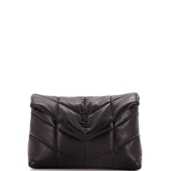 Saint Laurent Loulou Puffer Clutch