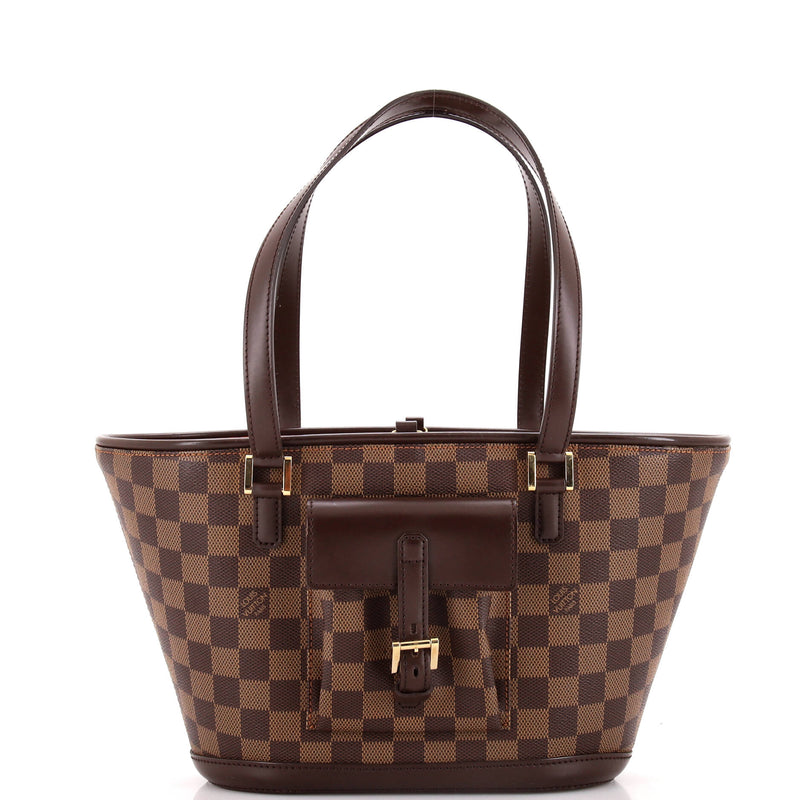Louis Vuitton Manosque Handbag Damier Pm