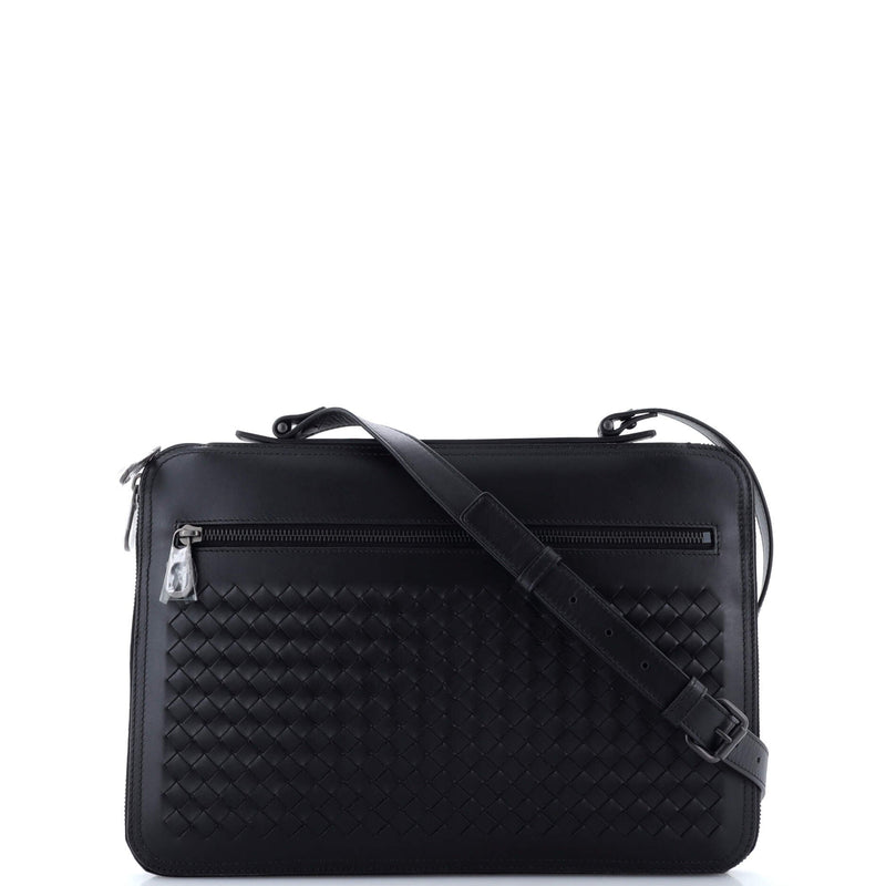 Bottega Veneta Slim Zip Around Briefcase