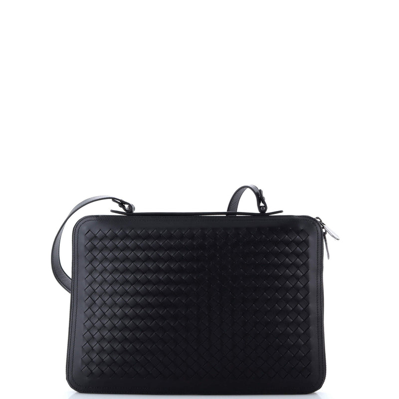 Bottega Veneta Slim Zip Around Briefcase