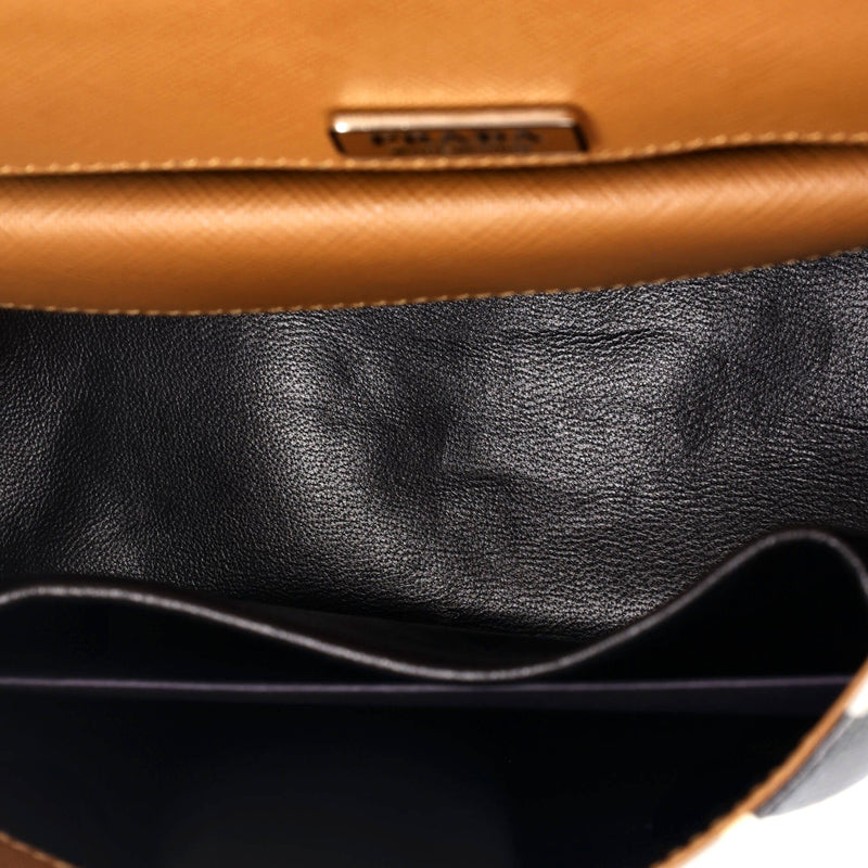 Prada Chain Flap Bag Printed Saffiano