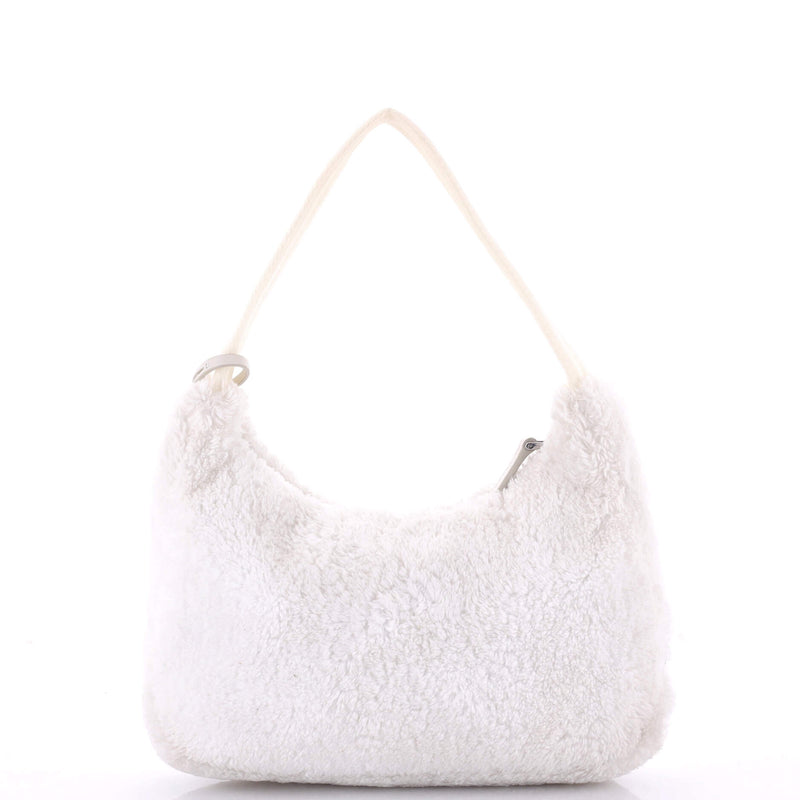 Prada Re-Edition Hobo Terry Cloth Mini