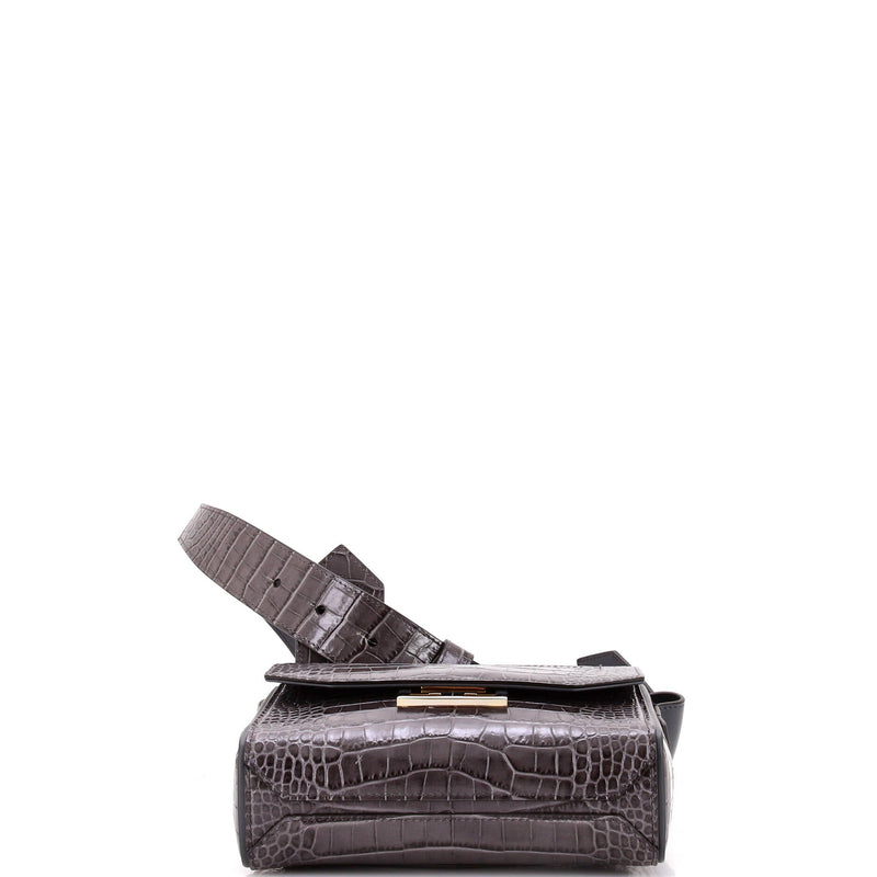 Givenchy Eden Handbag Crocodile Embossed
