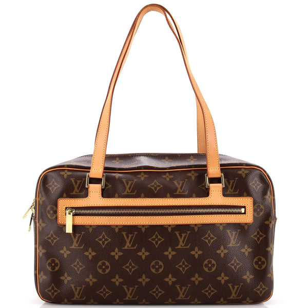 Louis Vuitton Cite Handbag Canvas Gm