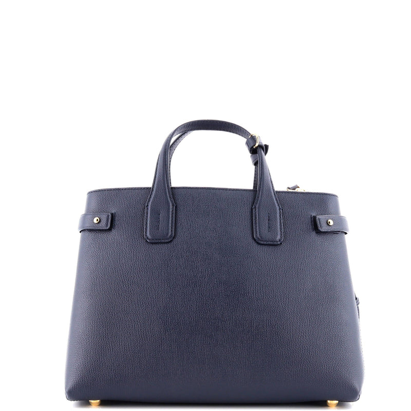 Burberry Banner Tote Leather Medium