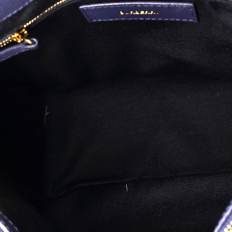 Burberry Banner Tote Leather Medium