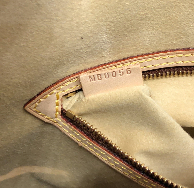 Louis Vuitton Babylone Handbag Canvas