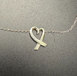 Tiffany&Co. Silver Small Loving Heart