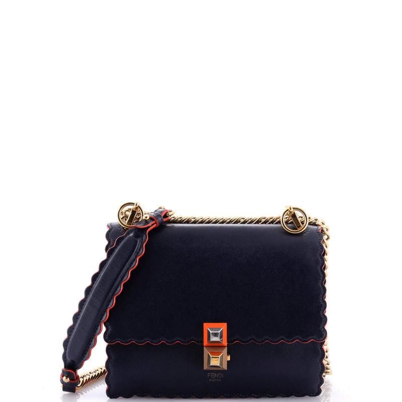 Fendi Kan I Bag Leather Small