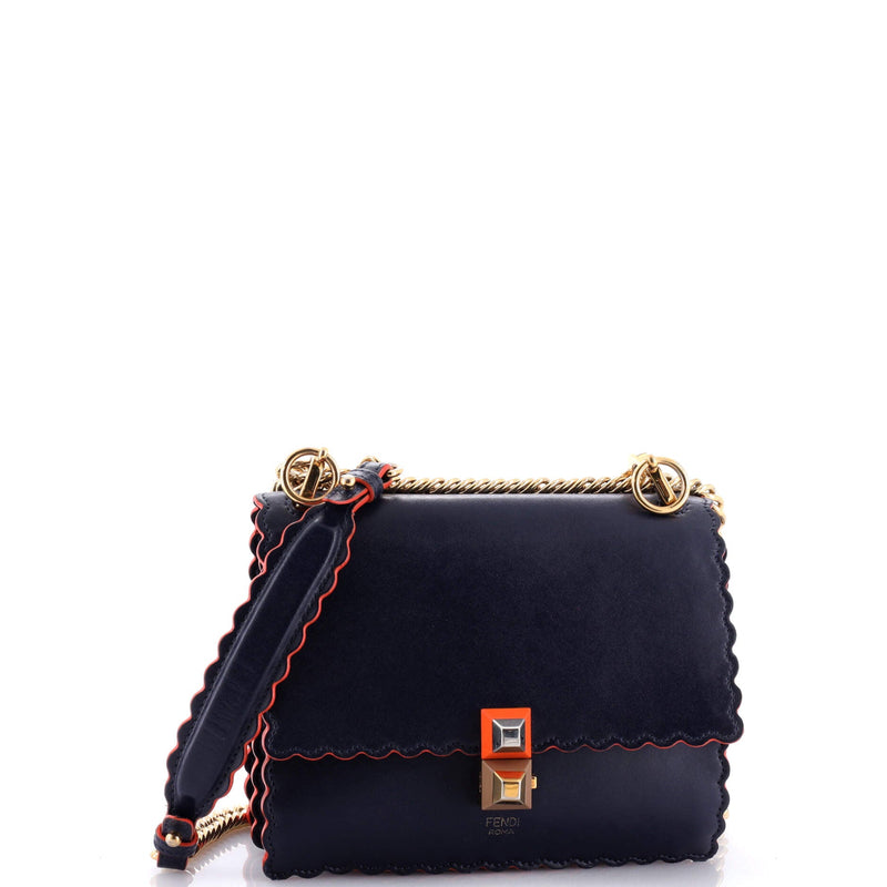 Fendi Kan I Bag Leather Small