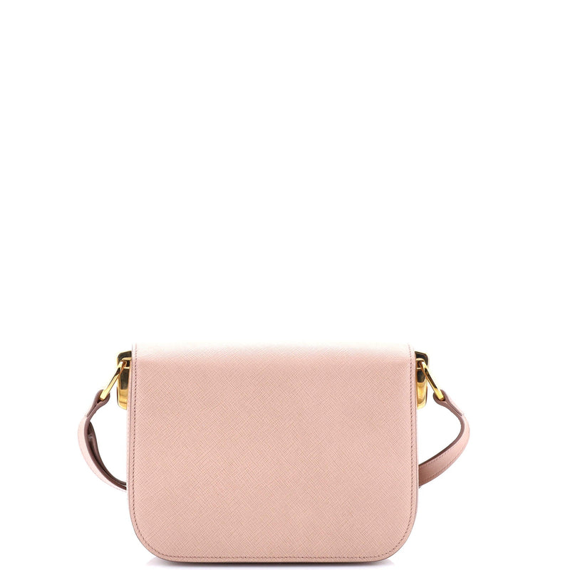 Prada Embleme Flap Bag Saffiano Leather