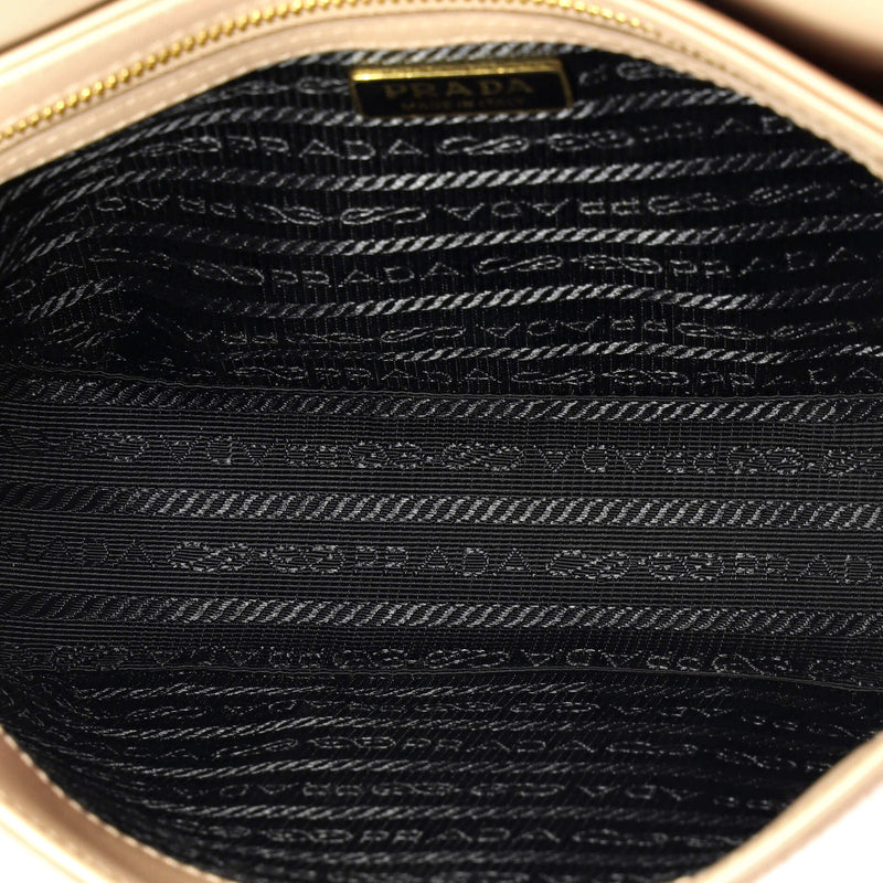 Prada Embleme Flap Bag Saffiano Leather