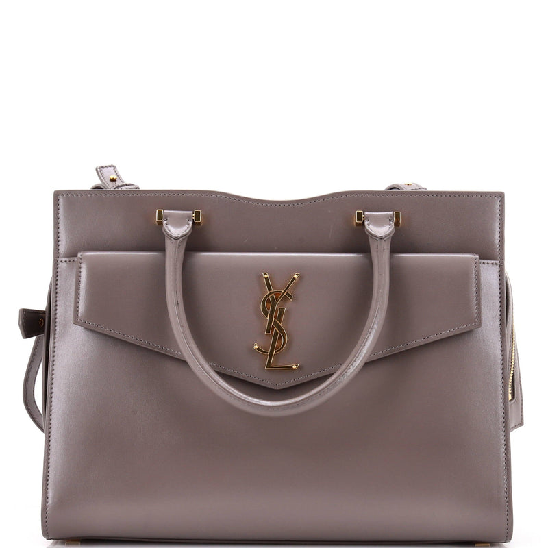 Saint Laurent Uptown Tote Leather Medium