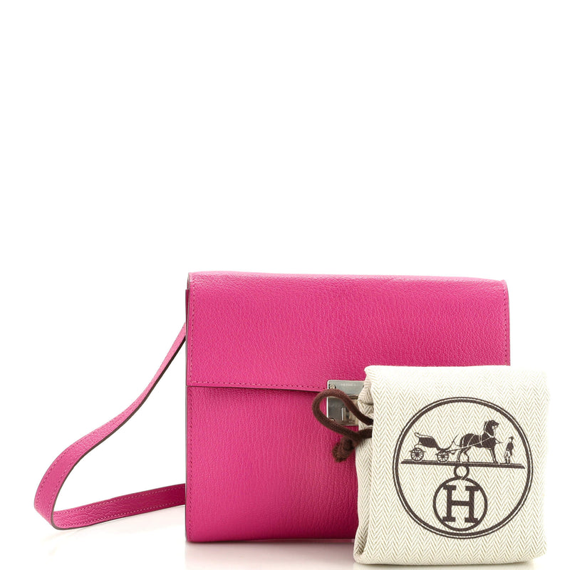 Hermes Clic Wallet On Strap Chevre